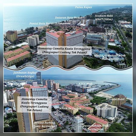 Homestay Kuala Terengganu Rose House Pantai Batu Buruk Exterior foto